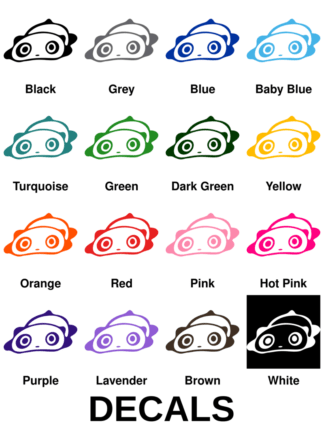 Floppy Panda Decals